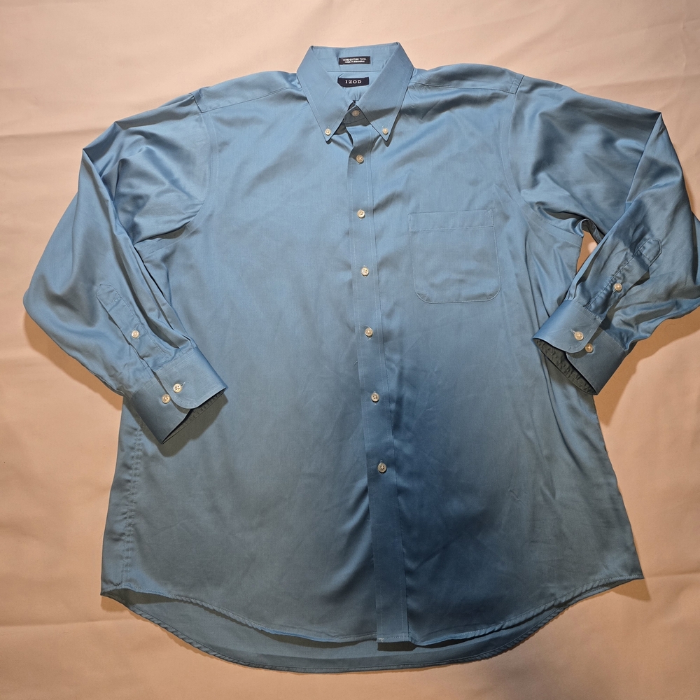 Izod Men's Sky Blue Button Down Shirt